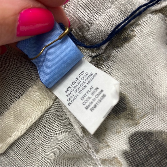 Simply Vera Vera Wang Animal Print Infinity Scarf - Picture 5 of 8